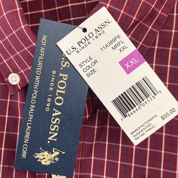 XXL Men’s button down NWT - Picture 4 of 4